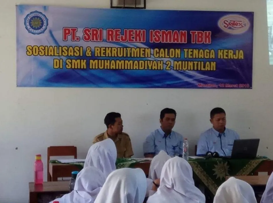 Perusahaan Tekstil Terbesar Asia Tenggara Rekrut Siswa SMK Muhammadiyah 2 Muntilan