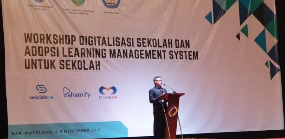 Kementrian Komunikasi dan Informatika (Kemkominfo) selenggarakanWorkshop Digitalisasi Sekolah dan Adopsi Learning Management System
