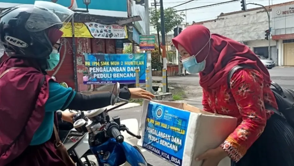gelar aksi peduli korban bencana