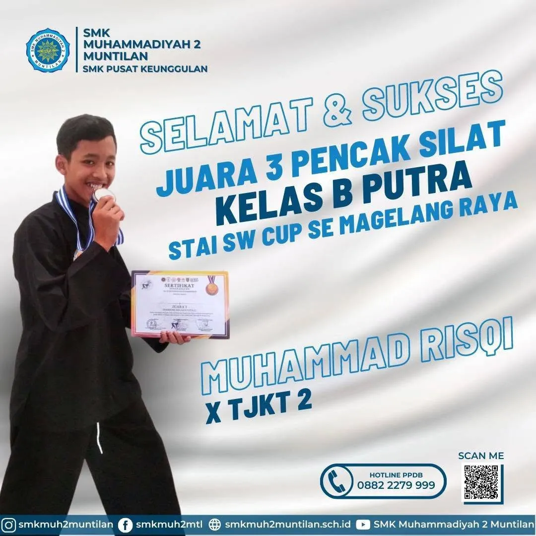 Juara 3 pencak silat