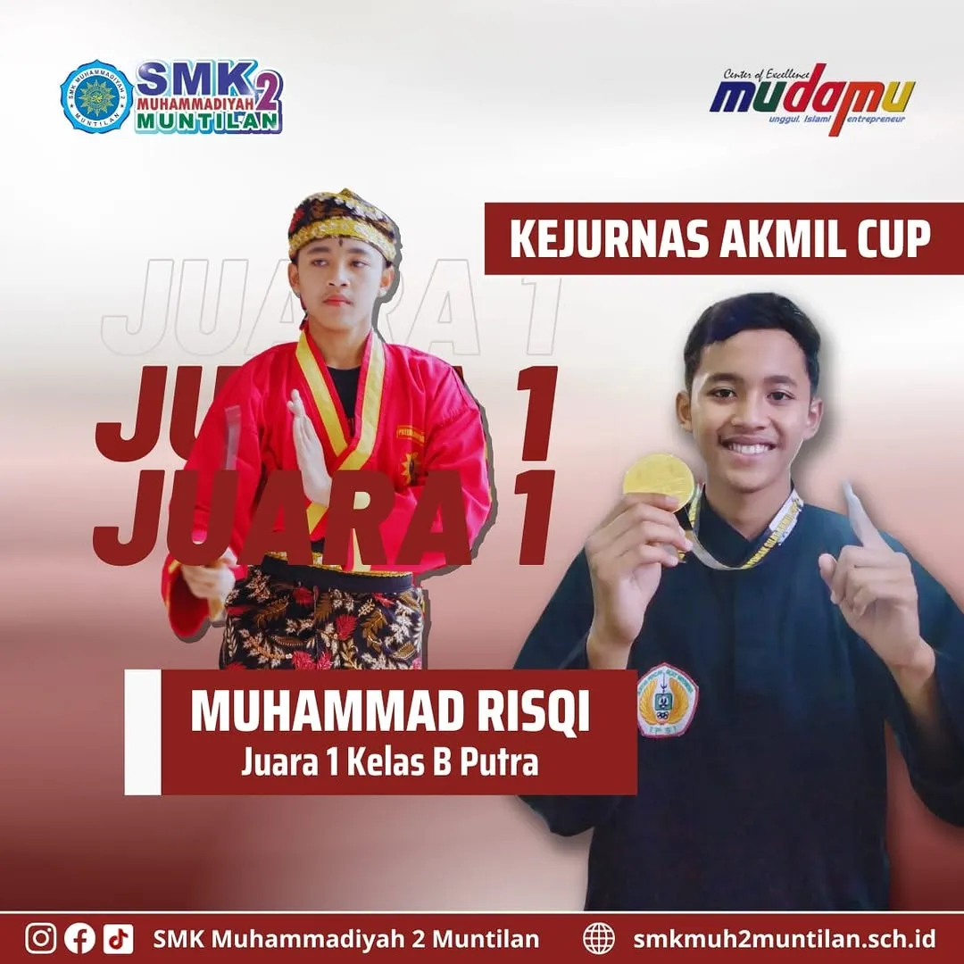 Juara 1 kelas B putra