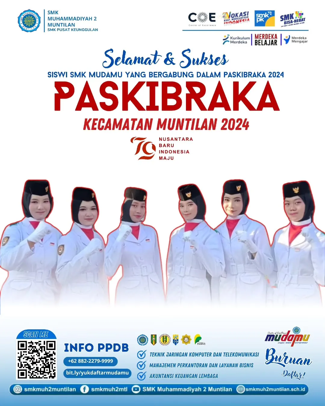 Paskibra Kecamatan Muntilan 2024