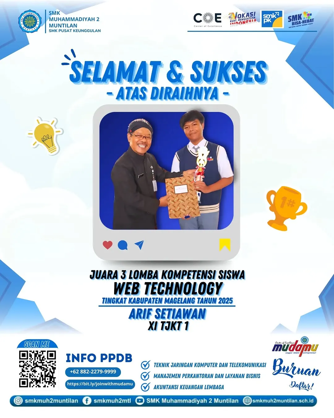 Lomba kompetisi siswa web teknologi