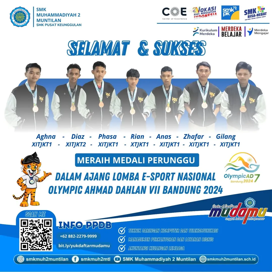 kejuaraan Olimpiade Ahmad Dahlan VII Bandung 2024