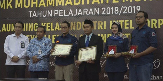 Lounching Kelas Industri INTEL Education SMK Muhammadiyah 2 Muntilan