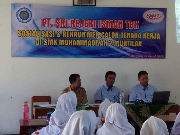 Perusahaan Tekstil Terbesar Asia Tenggara Rekrut Siswa SMK Muhammadiyah 2 Muntilan