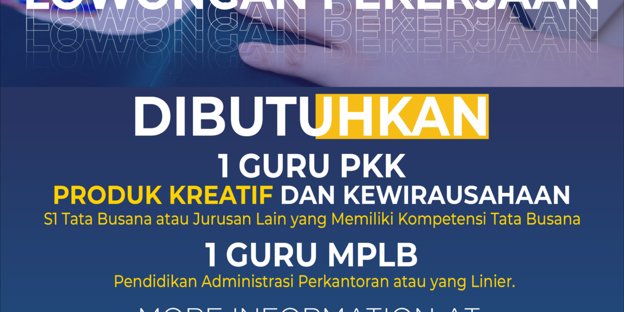 Rekrutmen Guru Mapel PKK dan MPLB
