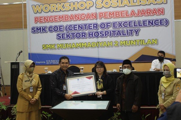 SMK Muhammadiyah 2 Muntilan Menjadi Pusat Keunggulan Sektor Hospitality